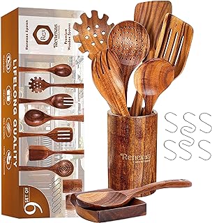 Full Wooden Spoon set - 6 pieces